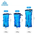 Спортивный гидратационный пузырь AONIJIE, складная сумка для воды из ПЭВА для прогулок, бега, кемпинга, пешего туризма, марафона, велоспорта, 1,5 л, 2 л, 3 л - фото