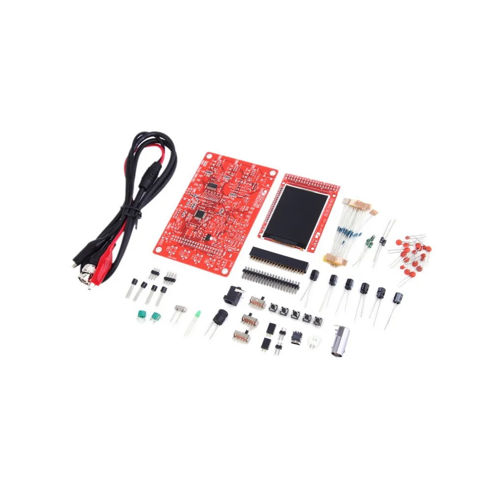 1pc DIY Digital Oscilloscope Kit osciloscopio Electronic Learning Kit
