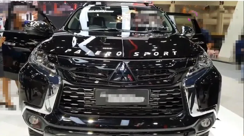 Серебристый Хром для Mitsubishi Pajero Montero Sport передний капот логотип, эмблема сценарий письмо знак авто наклейки