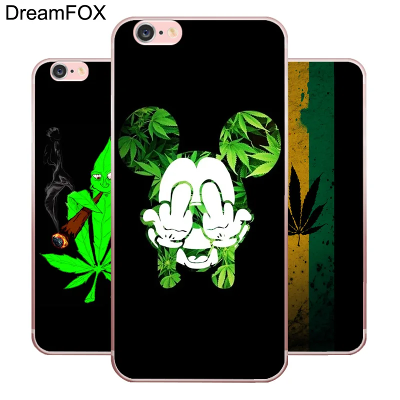 

N252 Art Smoke Weed Soft TPU Silicone Cover For Apple iPhone 11 Pro XR XS Max 8 X 7 6 6S Plus 5 5S SE 5C 4 4S Case