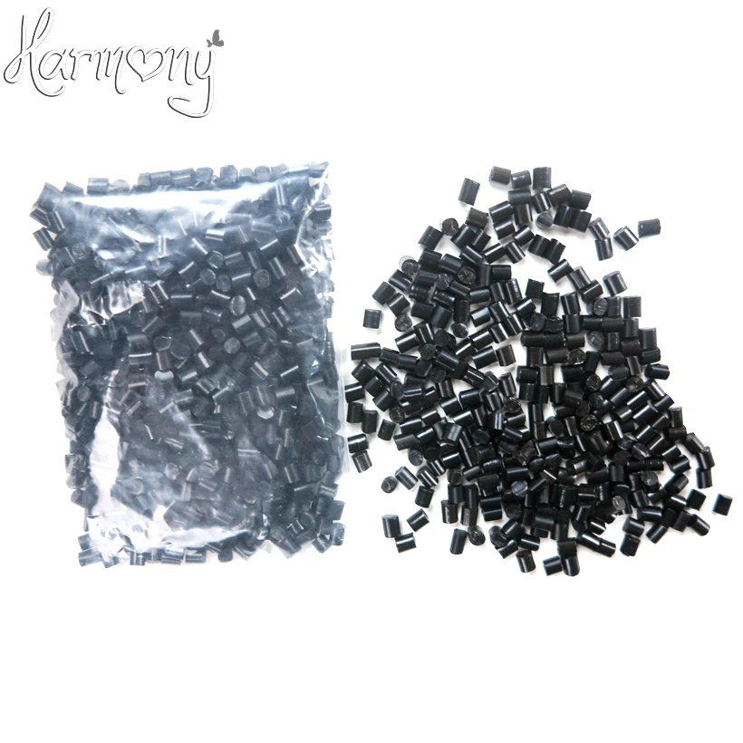 100g Hair Extension Fusion Keratin Glue Tips Rebond Granules Beads BLACK Keratin Glue Granule
