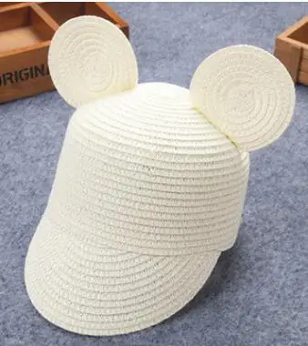 2019 القبعات الاطفال واسعة حافة القش الشاطئ القبعة قناع سترو قبعة واقية من الشمس للطي قبعات للحماية من الشمس قبعات