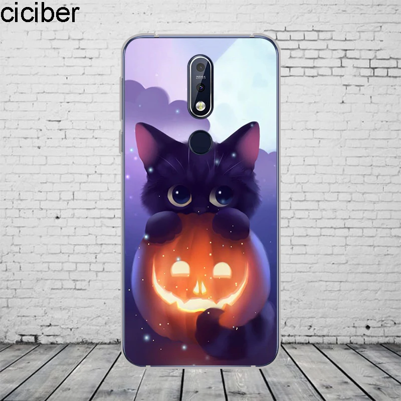 Ciciber милые животные Кот Чехол для Nokia 8 7 7,1 6 6,1 5 5,1 3 3,1 2 2 Plus 9 PureView чехол для телефона для Nokia X7 X6 X5 X3 мягкий чехол из ТПУ - Цвет: WM04993