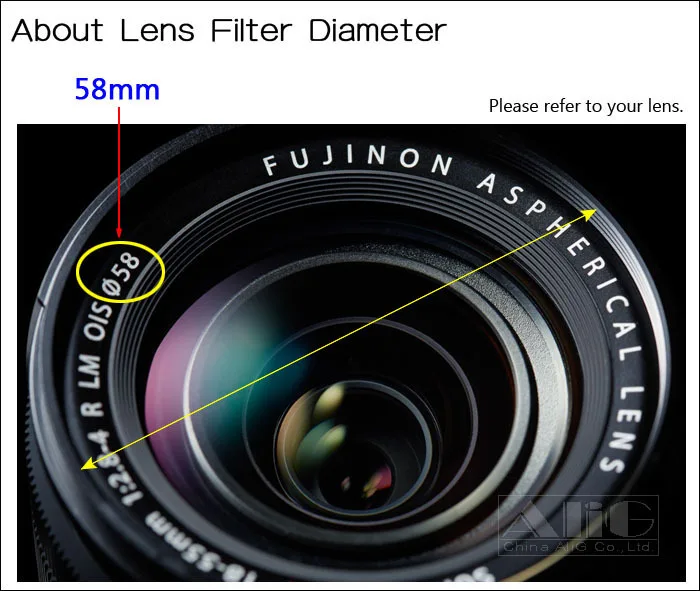 Камера фильтр UV для объектива 37/40. 5/43/46/49/52/55/58/62/67/72/77/82 мм для цифровой зеркальной камеры Canon Nikon sony Pentax Fujifilm Tamron OMD объектив