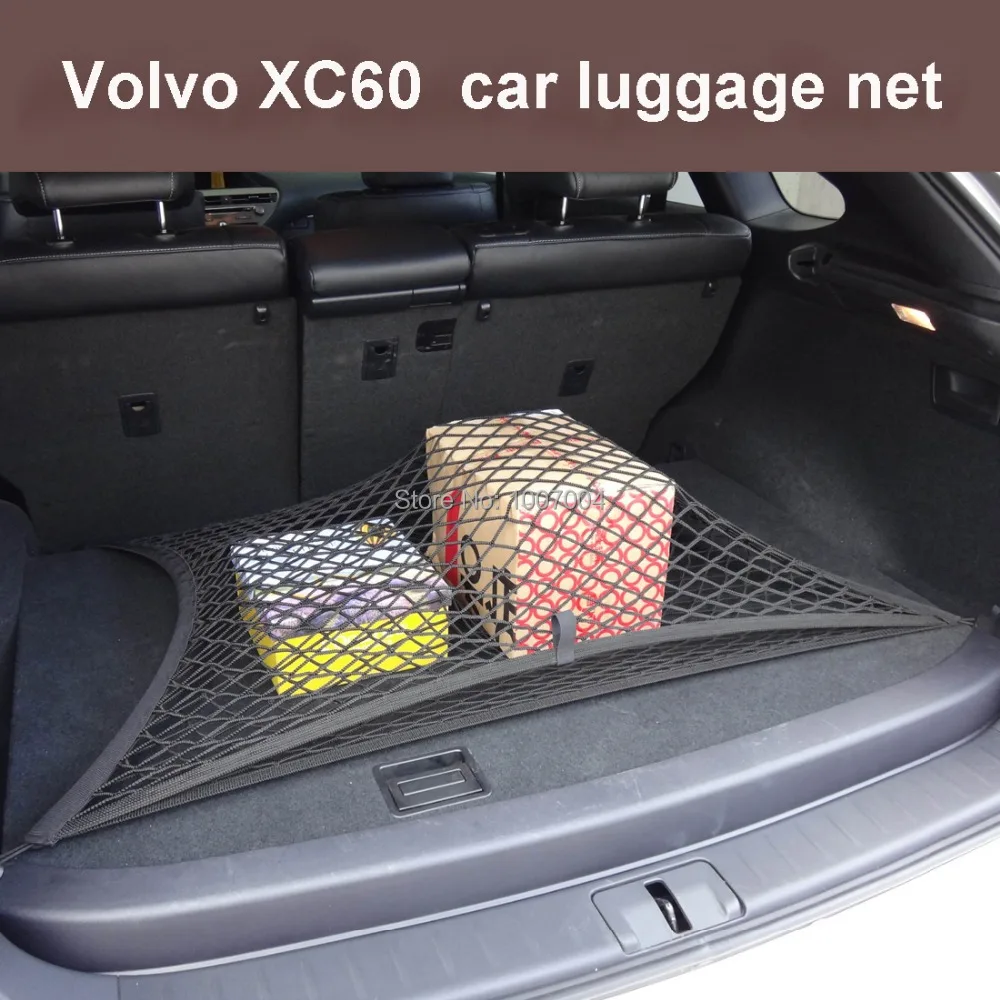 Free shipping car luggage Nylon Rope net for Volvo XC60 Car Trunk Net