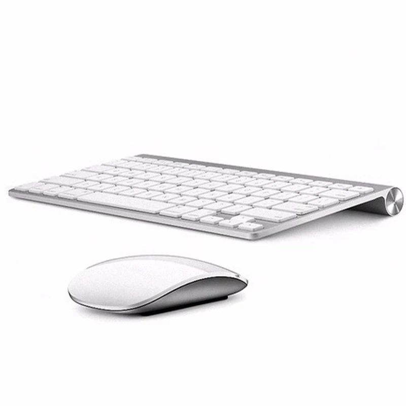  Russian English letter 2.4G Wireless keyboard mouse combo with USB Receiver for DesktopComputer PCL