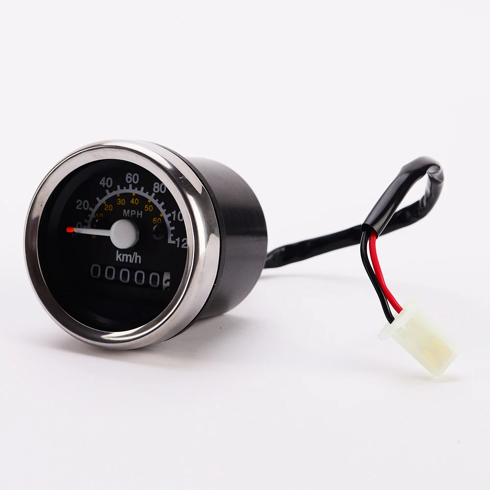 

Universal Motorcycle Motorbike Motor Bicycle Speedometer Odometer Speed Gauge For Vehicle Bicycle Bike New
