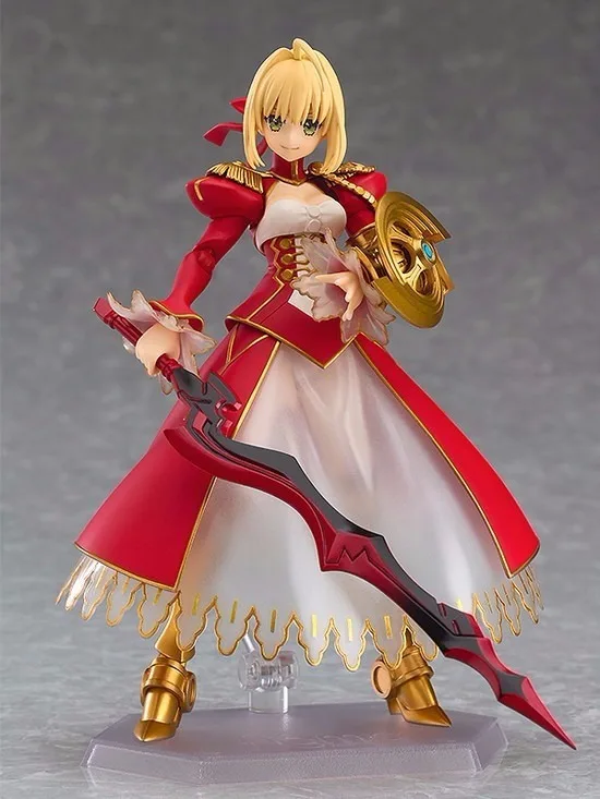 Fate/EXTELLA Figma 370 Нерон Клавдий фигурки саблей модель игрушки 21 см