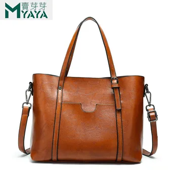 

Maiyaya 2019 New Fashion Tote Bag Women High Quality PU Leather Crossbody Bags For Women Luxury Handbags Women Bag Designer