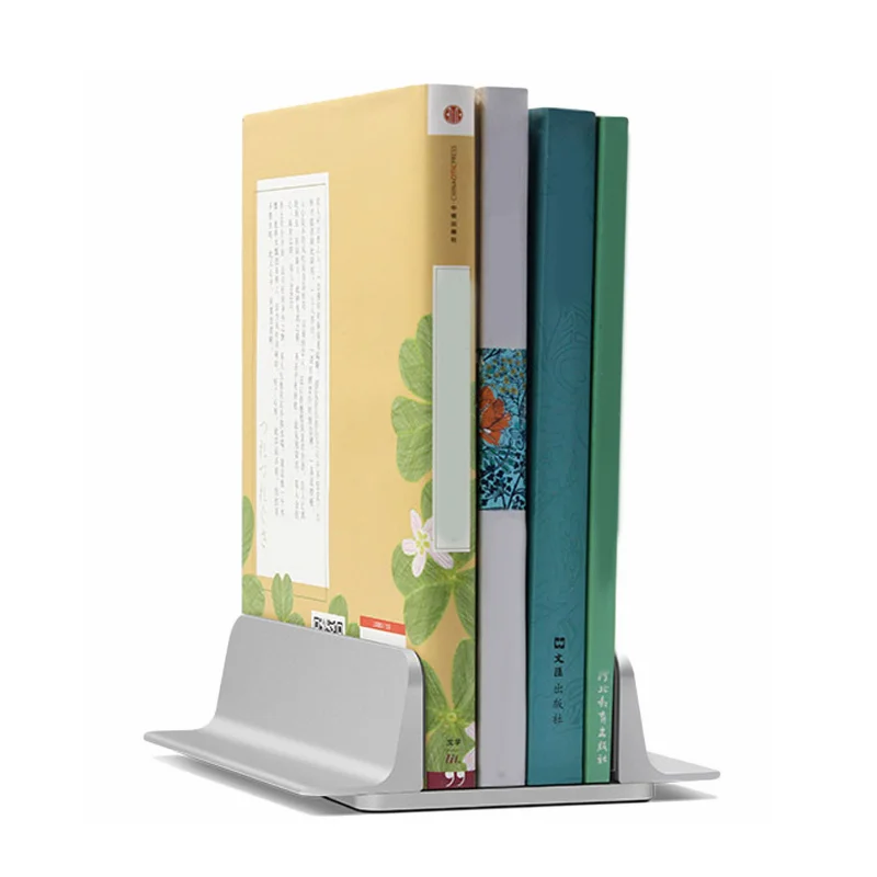 Aluminum Vertical Laptop Stand 2 in 1 Design Desktop Holder Thickness Adjustable Dock Suit for MacBook/Surface/Samsung/ipad/HP