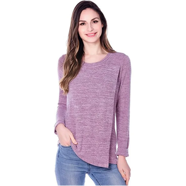 Winter Autumn Fashion Maternity Clothes long sleeve pregnancy T-shirt Breastfeeding Clothes for Pregnant Women Nursing tops (2)