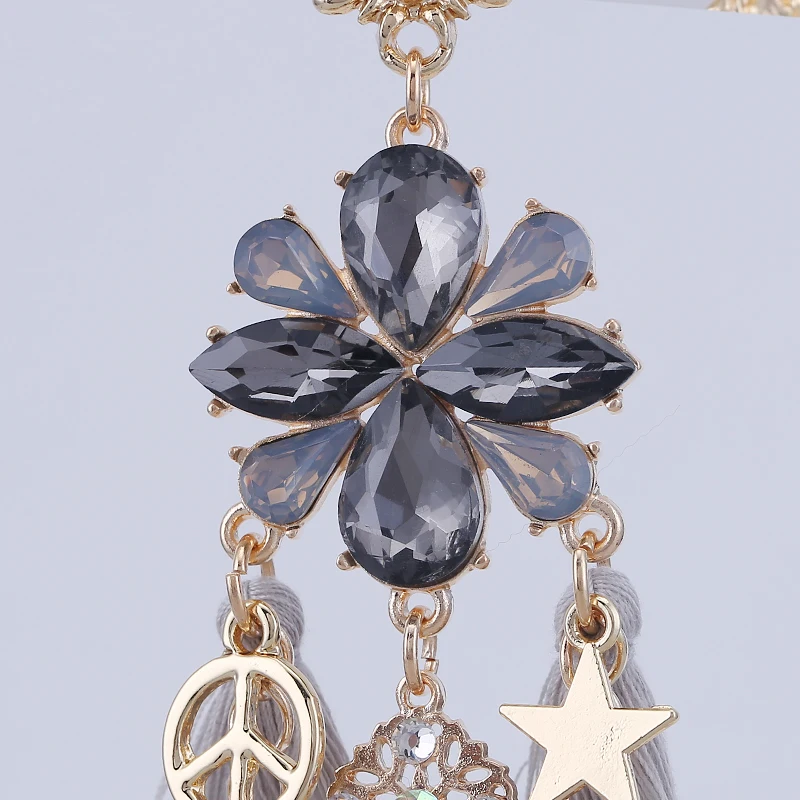 wedding earrings bohemian pendients for woman  (4)