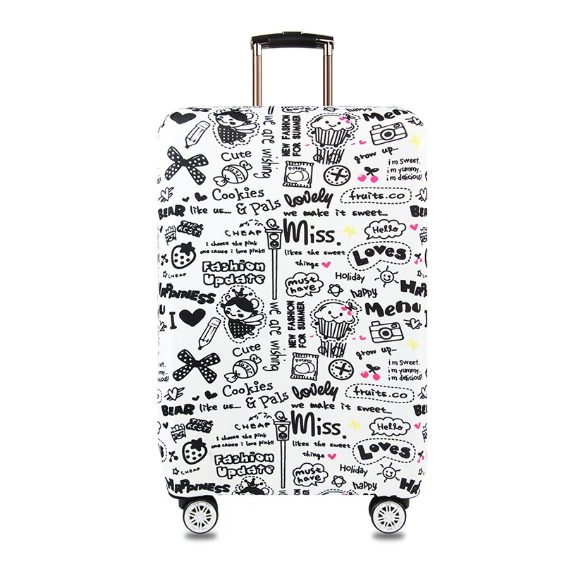HMUNII надпись, Чехол для багажа, толстый Дорожный Чехол, защитный чехол для багажа, чехол для 18-32 дюймов, чехол для путешествий, аксессуары для путешествий