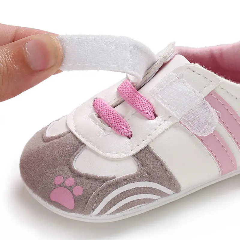 Обувь для маленьких мальчиков и девочек, детские кроссовки для новорожденных, мягкая подошва, детские пинетки для малышей, детские первые