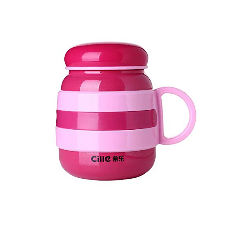 

360ML Stainless Steel Thermal Braised Beaker Insulation Feeding Bowl Vacuum Flask Baby Food Container Household Bowl