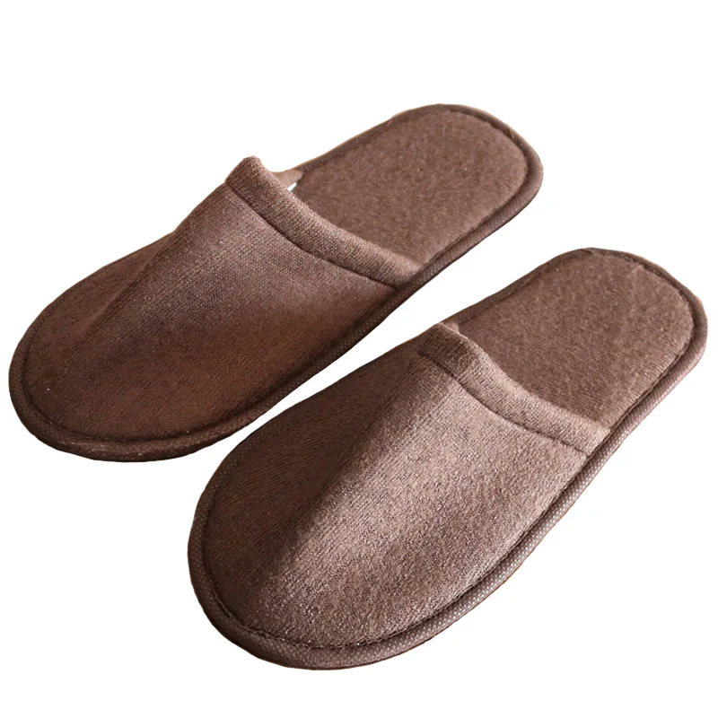 Disposable Slippers Men And Women Hotel Slippers Home Reception Shoes Women Travel Portable Men's Shoes $ 1