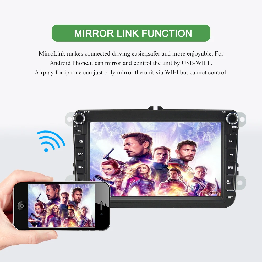 Perfect Bonroad Android 9.0 Car Multimedia Player For volkswagen tiguan Golf Passat Tiguan Polo Caddy Car Radio GPS Navigation 15 Perfect Bonroad Android 9.0 Car Multimedia Player For volkswagen tiguan Golf Passat Tiguan Polo Caddy Car Radio GPS Navigation 15