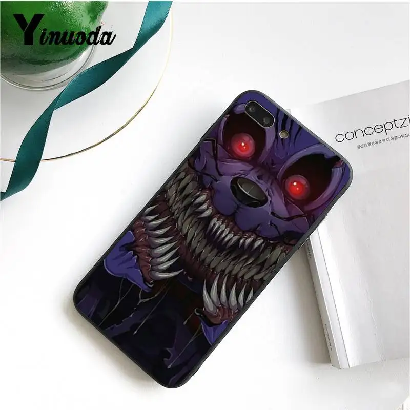 Yinuoda для iphone 7 6 X Чехол five nights at freddy's пять ночей у Фредди с рисунком персонажей из