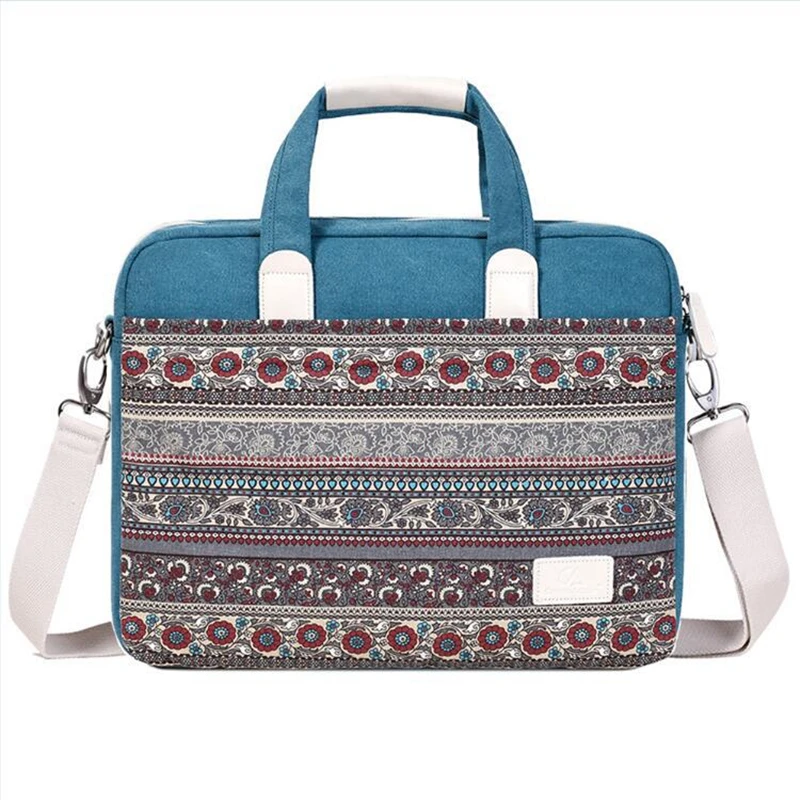 

13.3 14 15 15.6 inch Laptop Messenger Bohemian Laptop Bag Shoulder Sleeve Case Cover for Macbook Air Pro 13 15 Xiaomi Women Bags