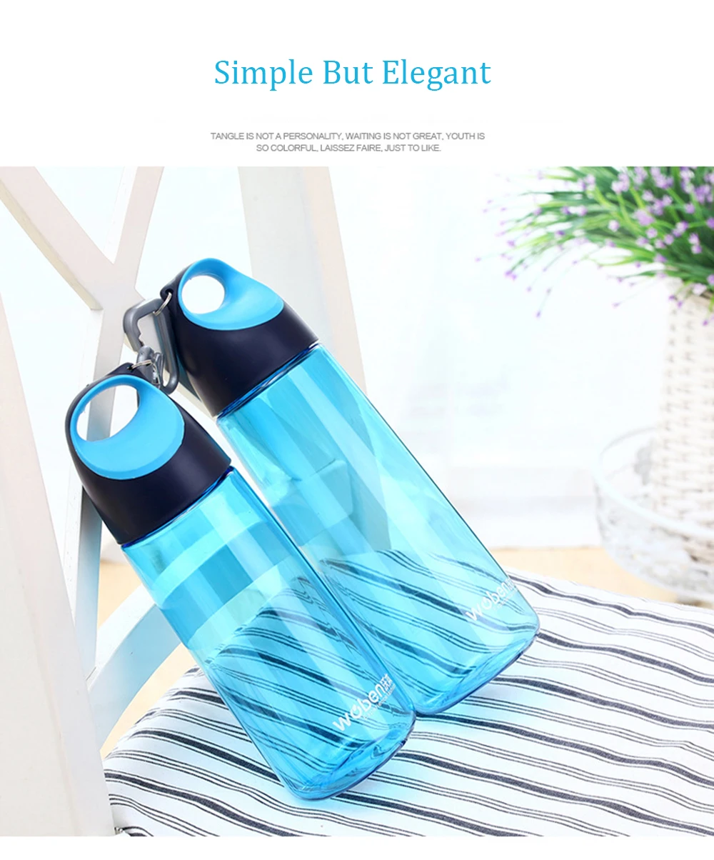 Plastic Crystal Water Bottle BPA Free My Sport Drink Bottle . Gourde Portable Outdoor Bidon Drinkware Drinkfles Travel Space Cup (3)