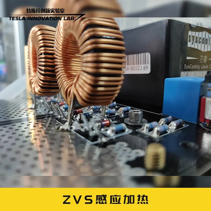 220 В ZVS индукционная нагревательная машина миниатюрная печь для плавления