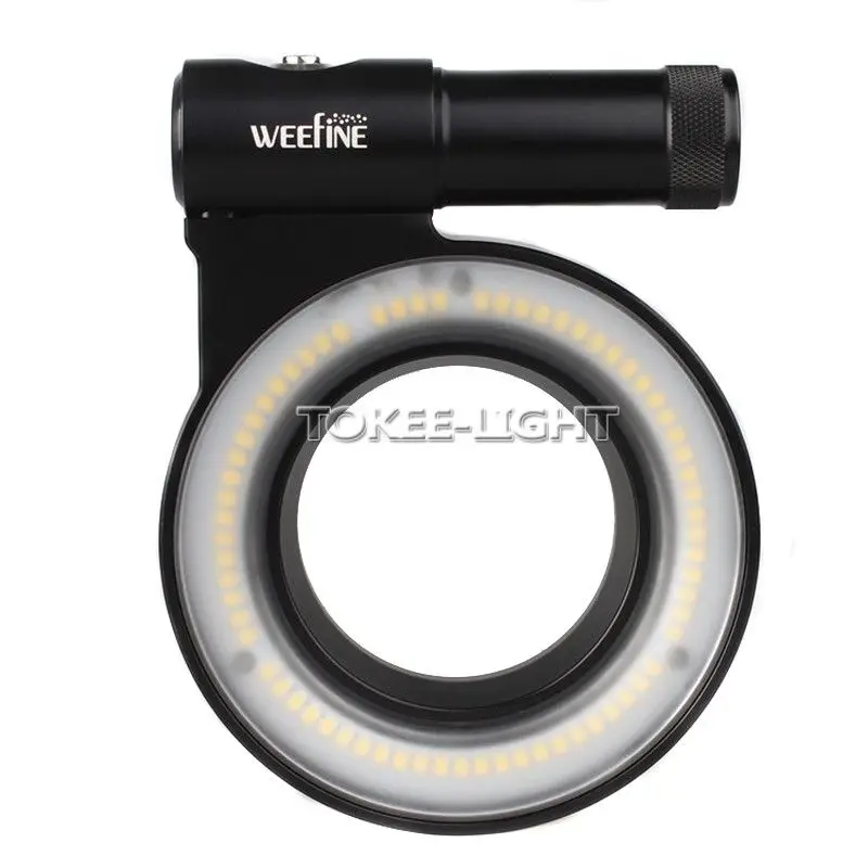 

Diving Video Light Weefine Ring Light for TG5 RX100 Sony Nikon Camera Housing Macro Shooting Underwater Photography M67