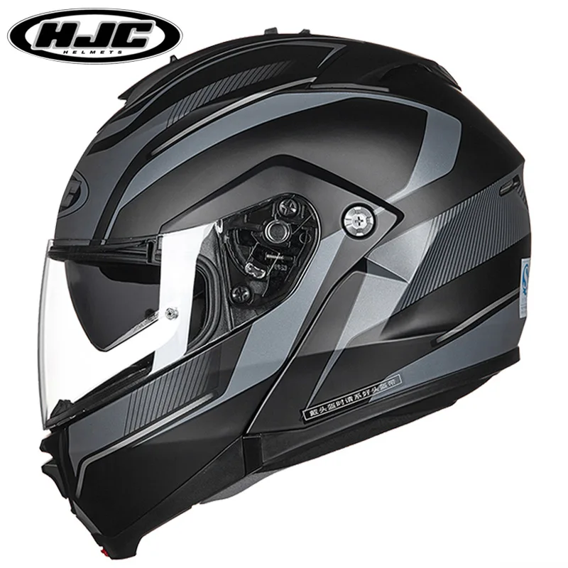 HJC IS MAX II motorcycle flip up helmet with double lens motorbike
