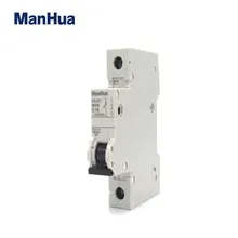 ManHua Eenfase C16 Overbelasting Bescherming Zekeringautomaat Disjoncteur Voltage Relais Dc Circuit Breker