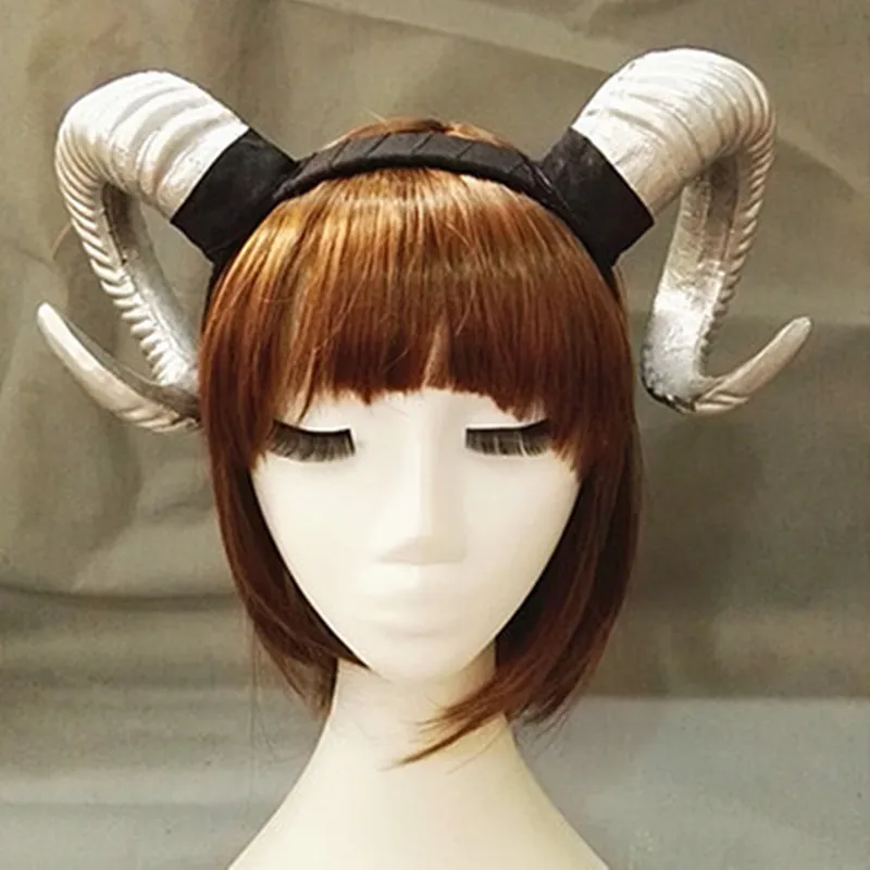 SexeMara Demon Evil Horn Cosplay Headwear Handmade Sheep Horns Gothic Lolita Blackgoldensilver Color Headband Halloween Prop Hairband -Cosplayware Store HTB1u59IjKSSBuNjy0Flq6zBpVXaE.jpg