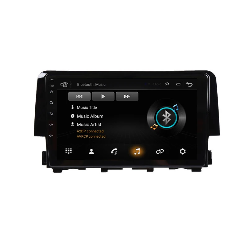 Top 9" 2.5D IPS Android 8.1 Car DVD Multimedia Player GPS For Honda Civic 2015 2016 2017 2018 audio car radio stereo navigation wifi 17