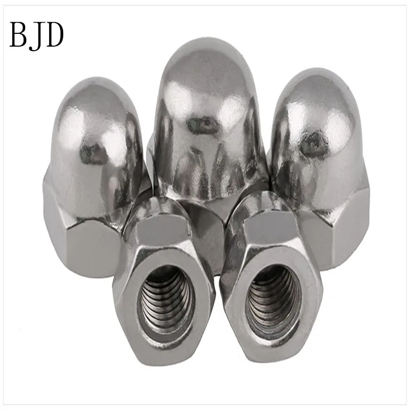 10 шт. декоративные гайки DIN1587 M8 8 мм M10 M12 из нержавеющей стали|stainless steel nuts|m12 nutnut m10 |