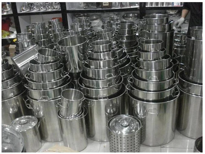 

stainless steel pot soup pot stock pots soup barrel shipping many size panela