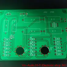 1 шт. вин LS12 пустая пластина MATTSSE ATOM(подкова стихотворение) трубчатая преамп линия