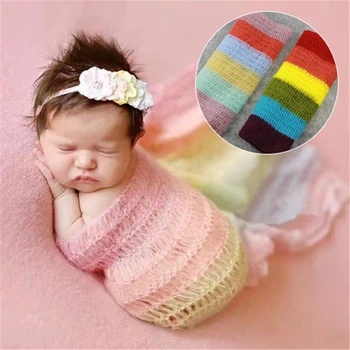 

Newborn Photography Props Infant Costume Soft Photo Wrap Newborn Hanging Baby Photo Props Fotografia Photo Studio Props