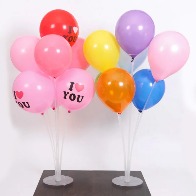 Прозрачный шар стенд 70 см украшения на свадьбу на день рождения вечерние товары на День Святого Валентина подарок для ребенка игрушка колонна база пластик(без воздушных шаров
