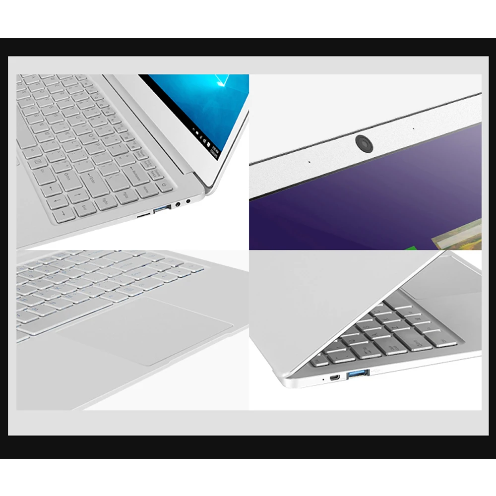 14 дюймовый IPS экран ноутбук Jumper EZbook X4 windows 10 Intel Celeron J3455 6G 128G ультрабук