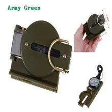 3 in1 путешествия объектив Компас для кемпинга Пеший Туризм Стиль выживания Походные Военные компас с лупой Портативный складной компас