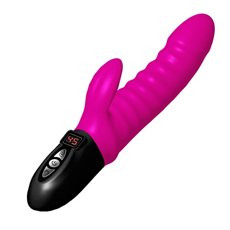 

Woman Use Charge Full Silica Gel Heating Shock Rod Multifrequency Waterproof Adult Articles Quality Love Toys