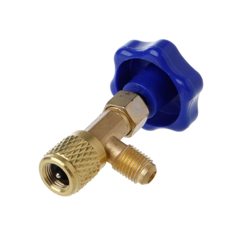 1/4 SAE запорный клапан автоматический AC Can Tap открывалка для бутылок R22 R134a R410A