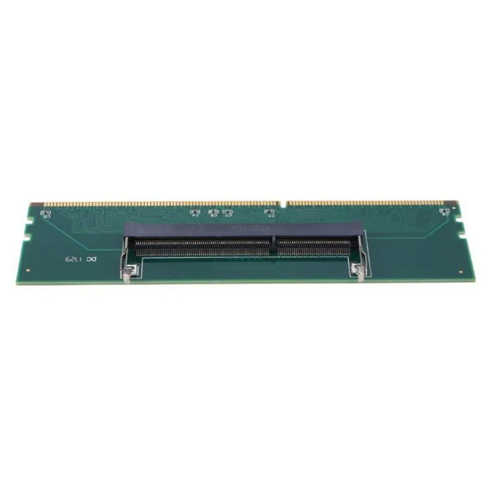 Green DDR3 Laptop SO DIMM to Desktop DIMM Memory RAM Connector Adapter Card Useful Computer Component Supplies Green DDR3 Laptop SO DIMM to Desktop DIMM Memory RAM Connector Adapter Card Useful Computer Component Supplies