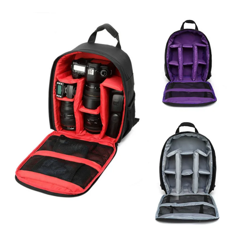 Водонепроницаемый функциональный водонепроницаемый цифровой SLR Рюкзак Сумка для фотоаппарата/дождевик SLR штатив чехол PE рюкзак для фотографа