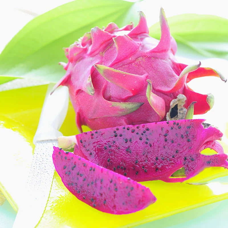 

ZLKING 100PCS Delicious Colorful Dragon Fruit Planting Bonsai Healthy Perennial Organic Natural Plants in the Garden
