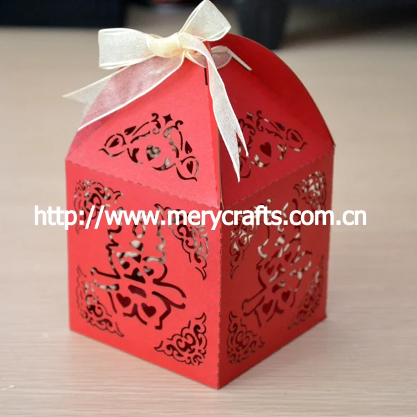 5 x NEW novelty oriental Chinese style wedding favour red colour box hens party 