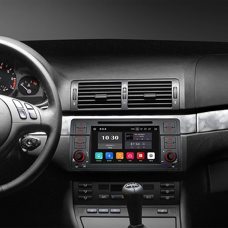 Sale 7" Android 8.0 Octa-Core Car DVD Multimedia Navigation GPS Radio for BMW 3 Series E46 1998-2006 with Split Screen Mode Support 12