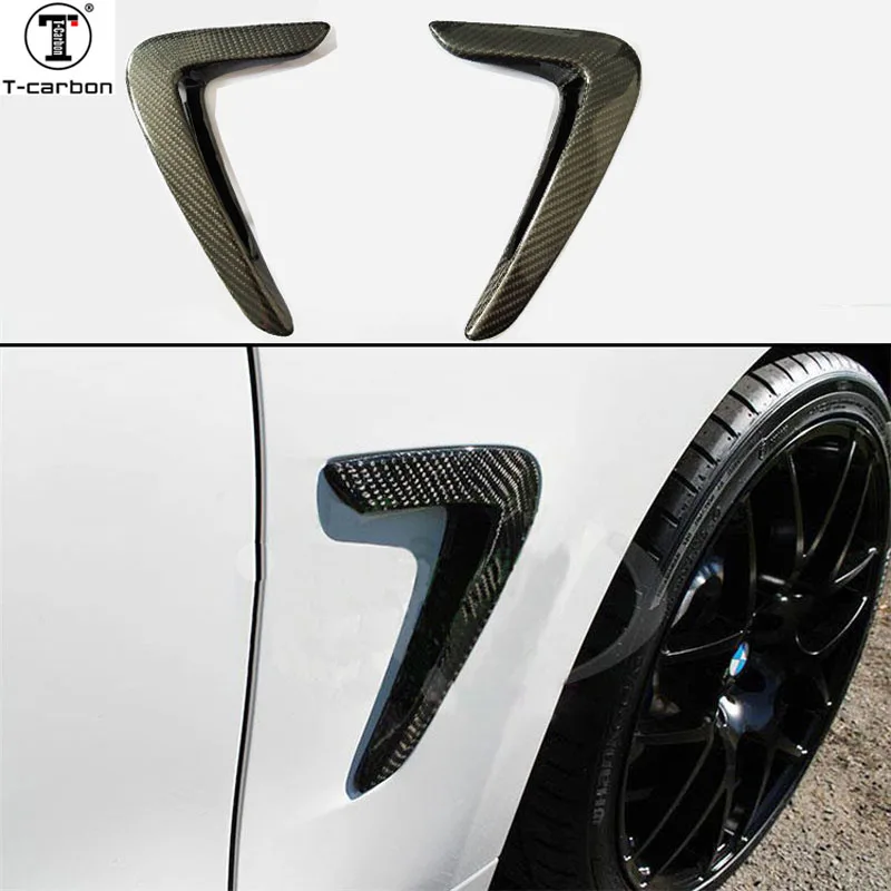 Для BMW F32 F36 углерода fender светильник отделкой 4 серии F33 замена углеродного волокна