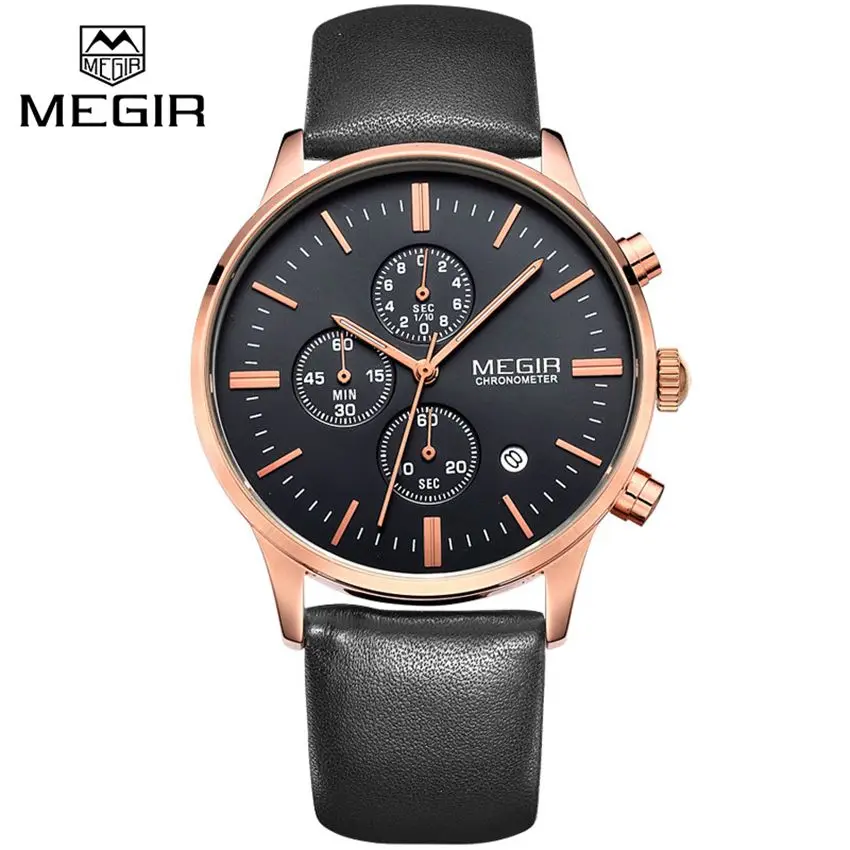 Prix pour Megir montres hombre De Luxe Marque Hommes de montres De Mode Casual Sport Montres D'affaires Antique Montre Relogio Relojes hommes 2016 Prix pour Megir montres hombre De Luxe Marque Hommes de montres De Mode Casual Sport Montres D'affaires Antique Montre Relogio Relojes hommes 2016