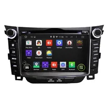 Quad Core Android 5.1.1 Car Dvd Player For I30 2011 2012 2013 With 16 GB Flash Mirror Link Bluetooth GPS Free Map Free Shipping