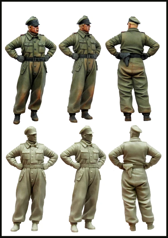 

pre order-Resin toys SS Tank Commander.WW2. Free shipping