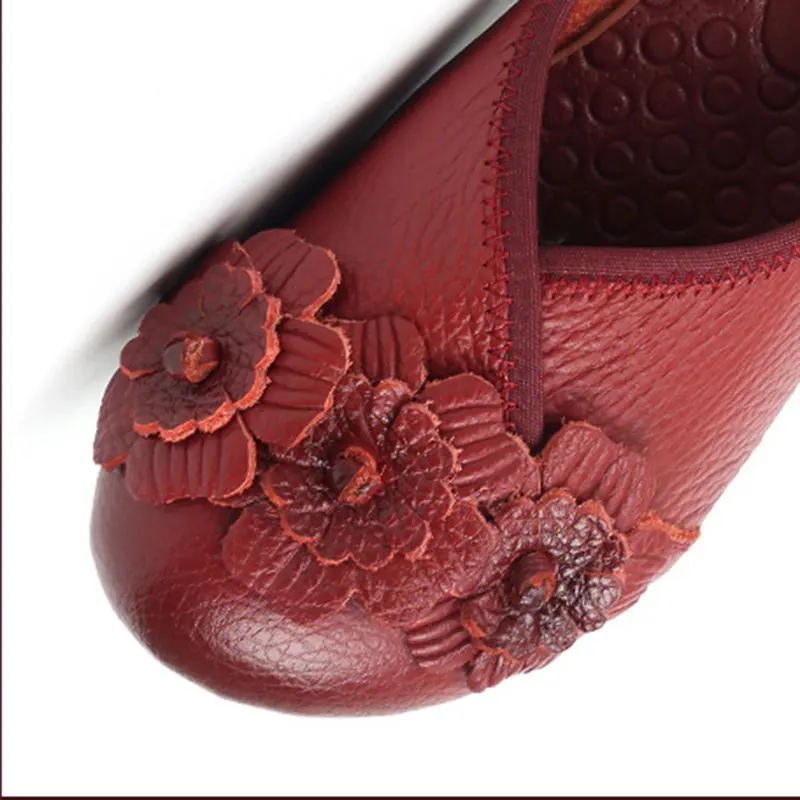Women Sandals Xiuteng Women's Shoes Genuine Leather Shoes Autumn Fashion Non-Slip Soft Bottom Sandals Women Summer For Gift