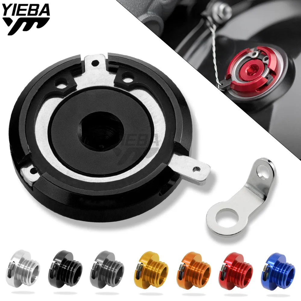 

Motorcycle Reservoir Cup Engine Oil Filter Cover Cap M20*2.5 FOR KAWASAKI VERSYS 1000 ABS Z 1000/Z1000SX HYPERMOTARD SP 14-17